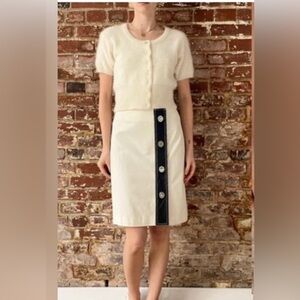 Vintage Early 2000s Michael Kors Locking Pencil Skirt - 00s size 4